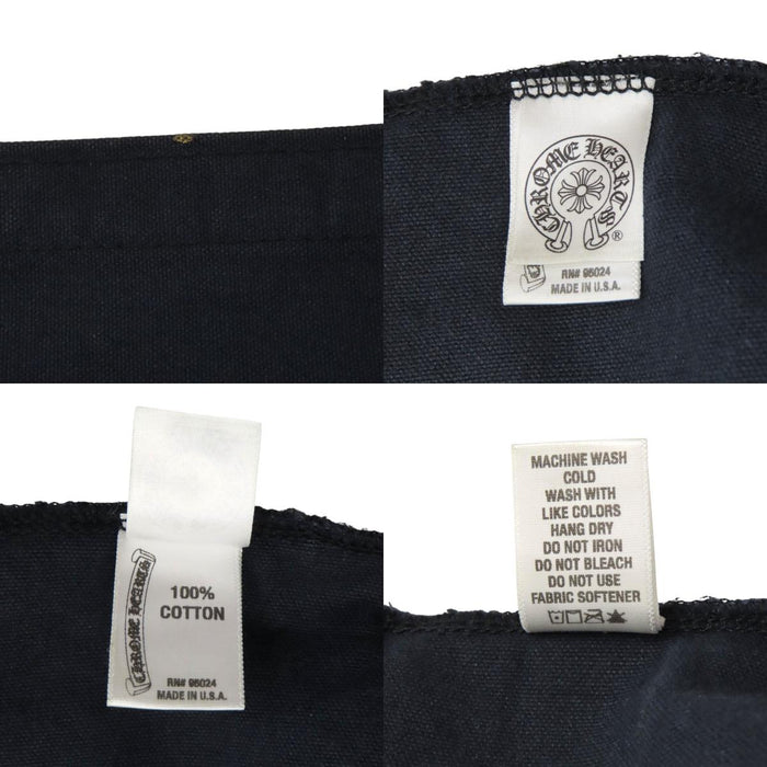 CHROME HEARTS 
CHプラス コットン 
ホースシュー プリント キャンバス トートバッグ