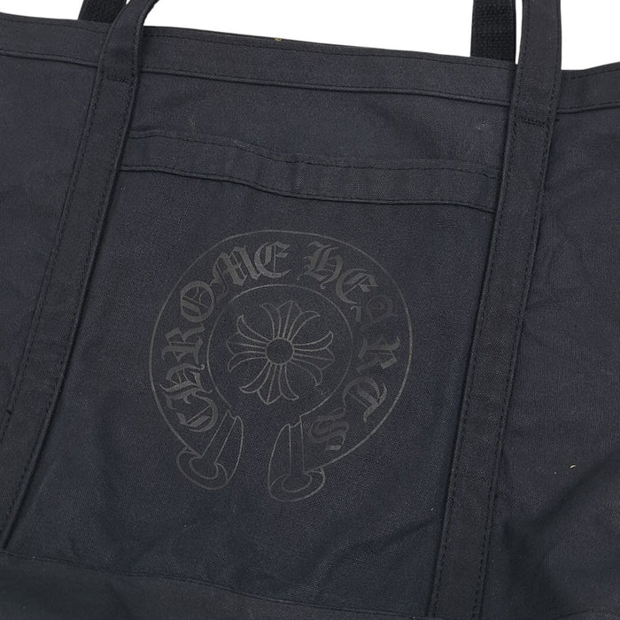 CHROME HEARTS 
CHプラス コットン 
ホースシュー プリント キャンバス トートバッグ