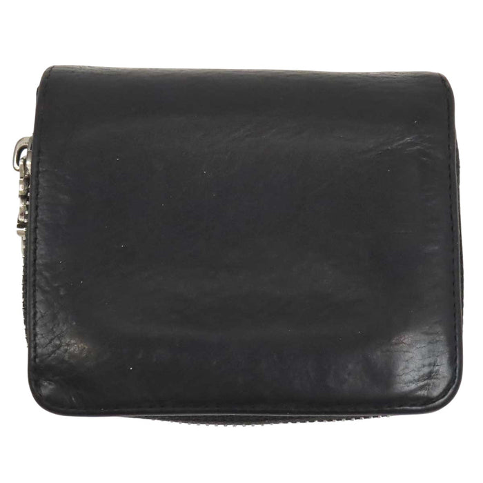 CHROME HEARTS 
CH SQ ZIP BILL スクロールラベル ダガージップ 
スクエアジップビル ラウンドジップ レザーウォレット