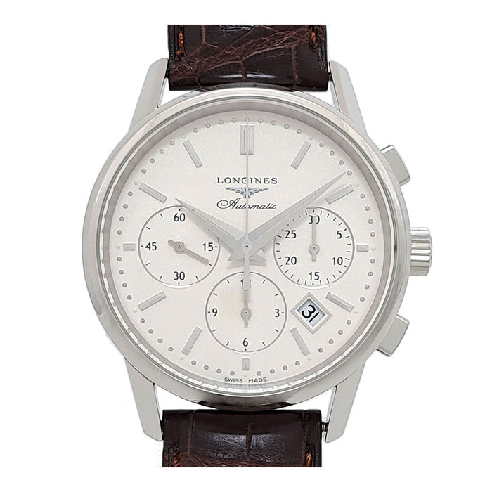 LONGINES 
ヘリテージ コレクション コラムホイール クロノグラフ 
箱ギャラ付