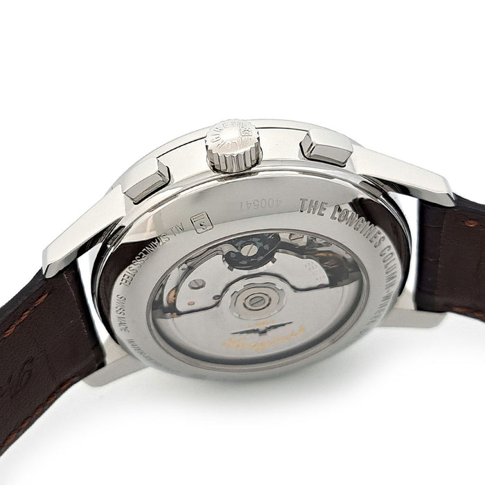 LONGINES 
ヘリテージ コレクション コラムホイール クロノグラフ 
箱ギャラ付