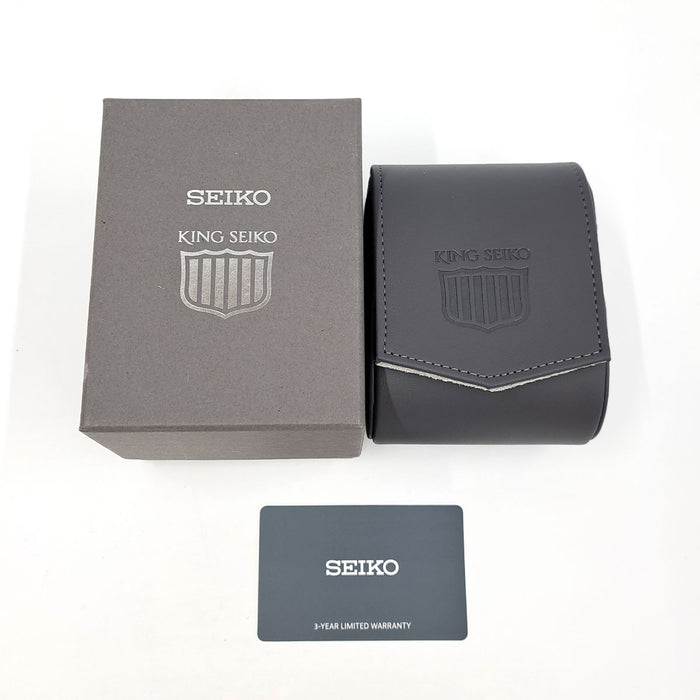 SEIKO 
King Seiko VANAC Tokyo Horizon 3DAYS 
Includes box and guarantee card