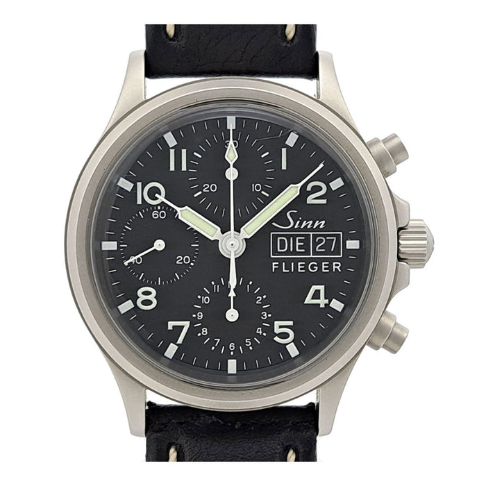 Sinn 
356 Flieger Chronograph 
With box and papers