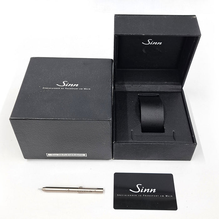 Sinn 
356 Flieger Chronograph 
With box and papers