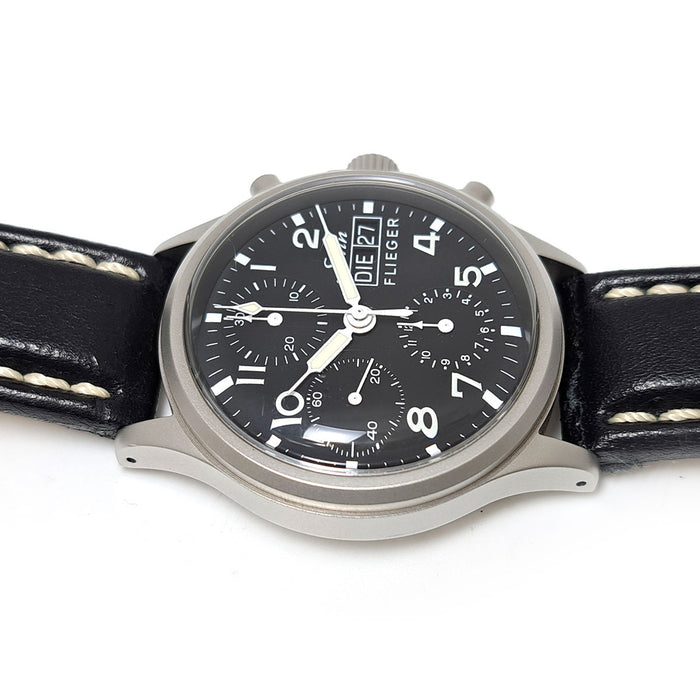Sinn 
356 Flieger Chronograph 
With box and papers