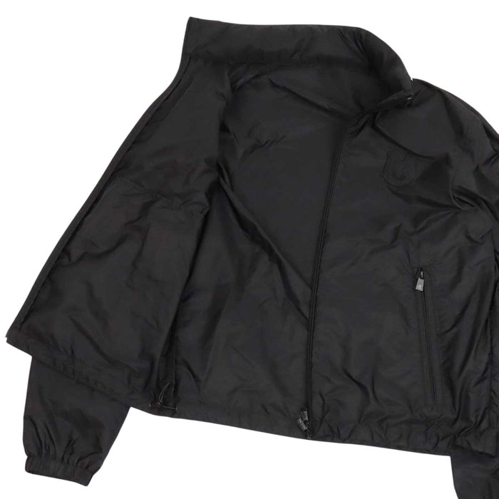 MONCLER 
2025年製 ロゴ ワッペン ダブルジップ 
OUGE ナイロンジャケット
