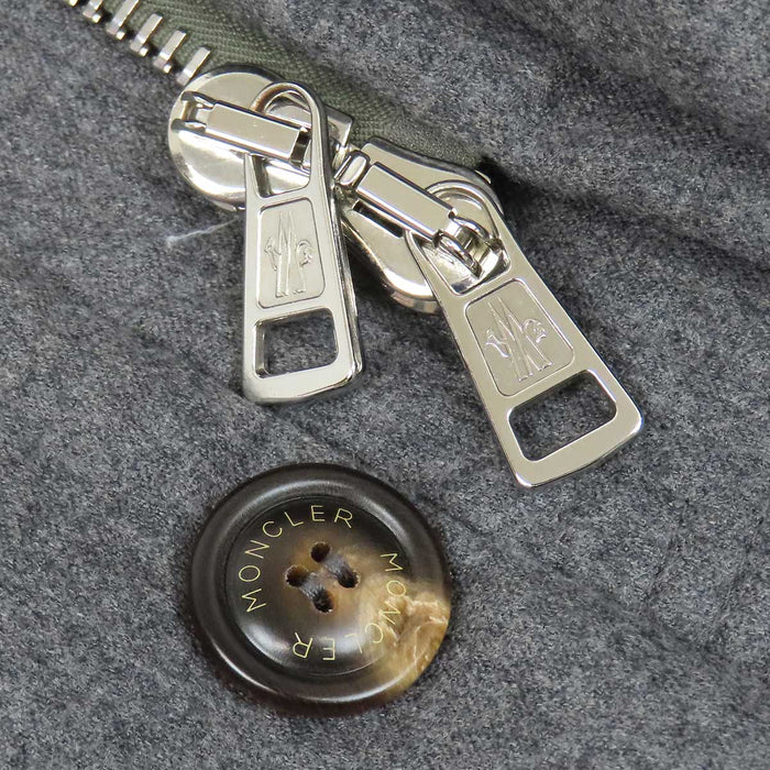 MONCLER 
ウール ファー フード 
VILAINE ダウンジャケット