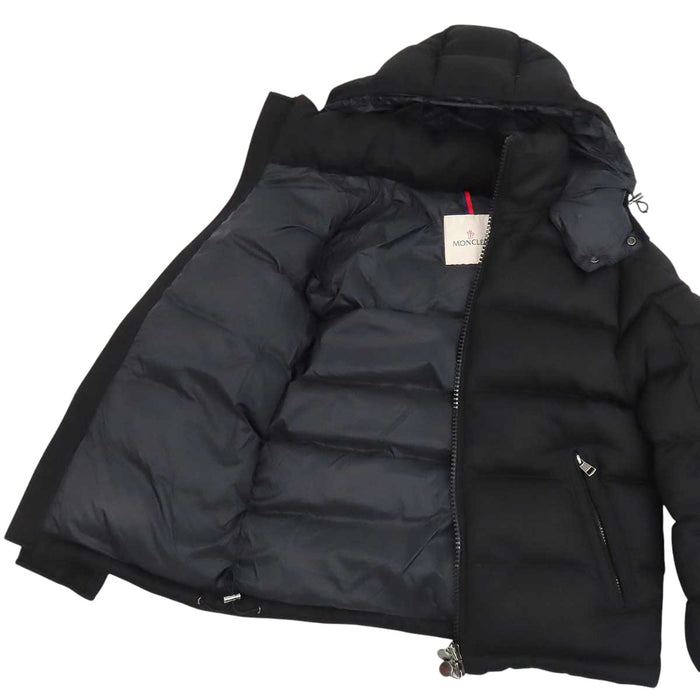 MONCLER 
ロゴ ワッペン ダブルジップ ウール 
MONTGENEVRE モンジュネーブル ダウンジャケット