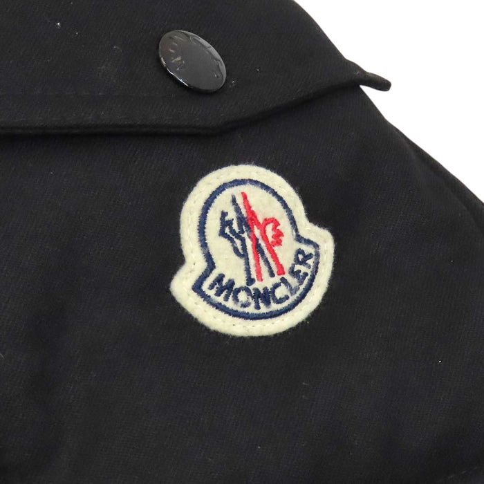 MONCLER 
ロゴ ワッペン ダブルジップ ウール 
MONTGENEVRE モンジュネーブル ダウンジャケット