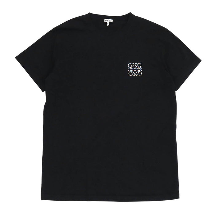 LOEWE 
ロゴ コットン クルーネック 
アナグラム 刺繍 Tシャツ