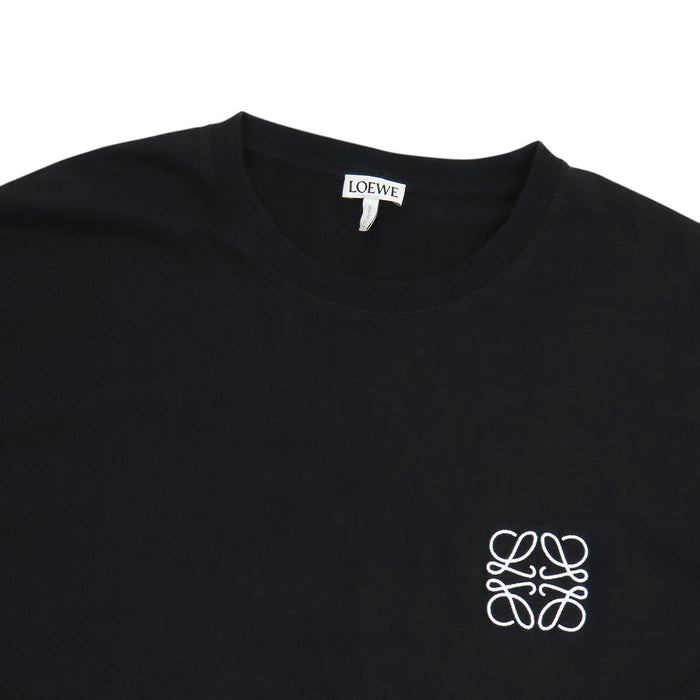 LOEWE 
ロゴ コットン クルーネック 
アナグラム 刺繍 Tシャツ
