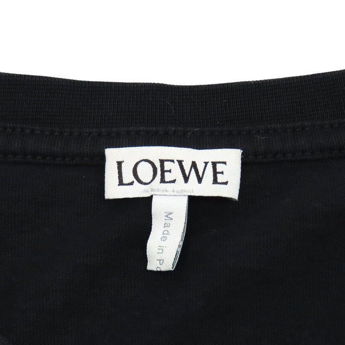 LOEWE 
ロゴ コットン クルーネック 
アナグラム 刺繍 Tシャツ
