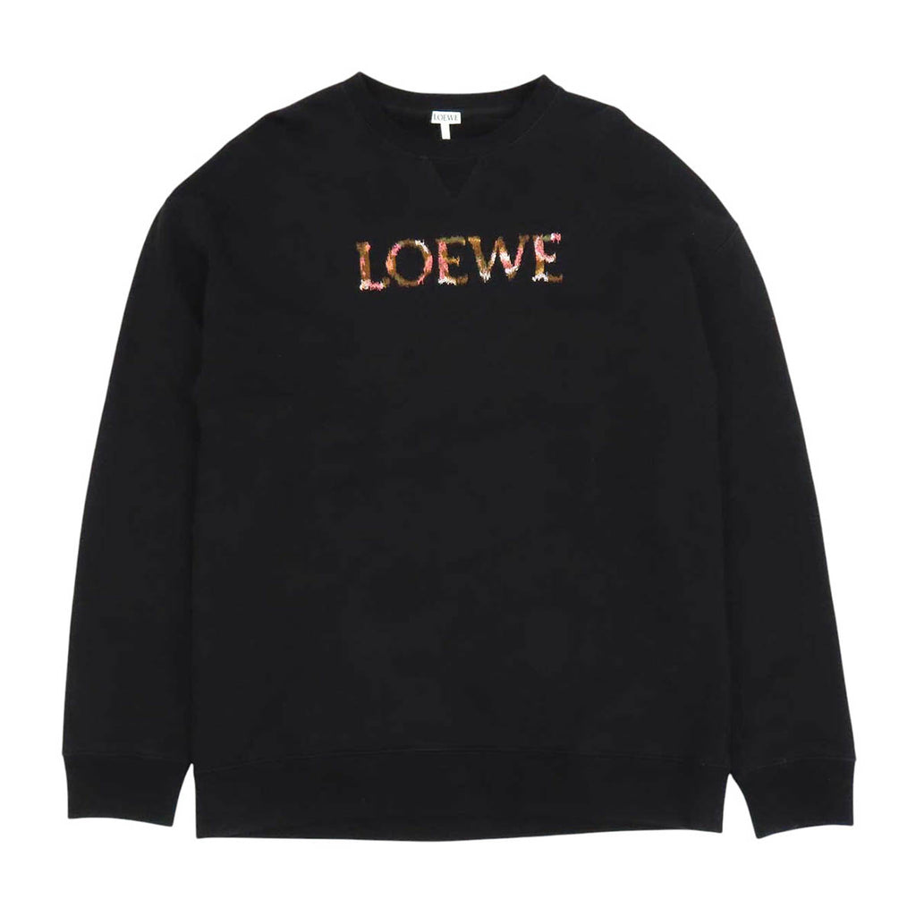 LOEWE スウェット レギュラーフィット コットン ロゴ エンブロイダリー