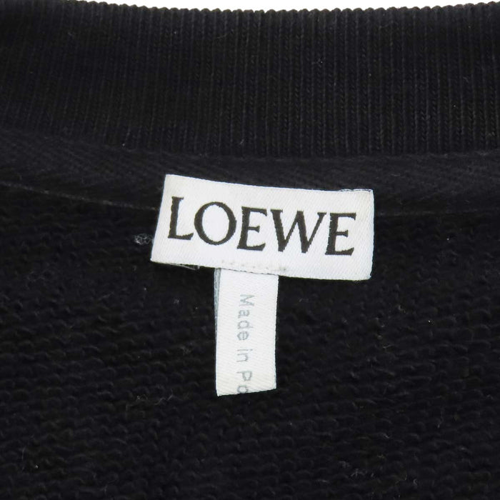 LOEWE 
スウェット レギュラーフィット コットン 
ロゴ エンブロイダリー トレーナー