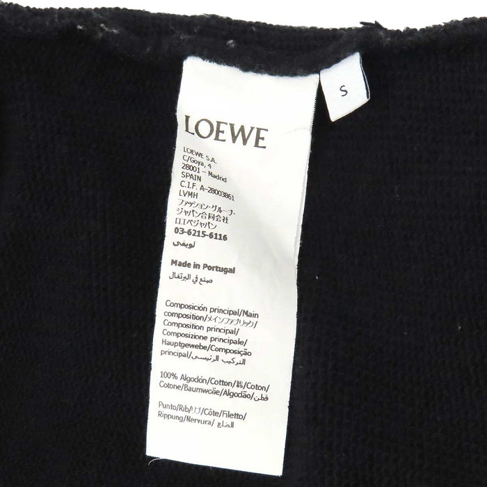 LOEWE 
スウェット レギュラーフィット コットン 
ロゴ エンブロイダリー トレーナー