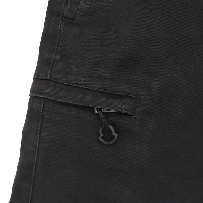 MONCLER 
2024年製 コットン ワッペン 
PANTALONE ロゴ パンツ
