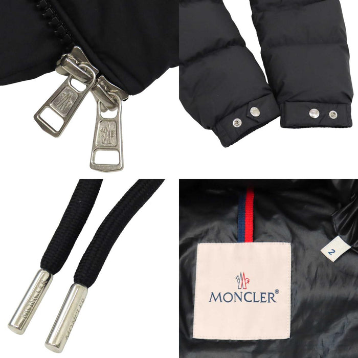 MONCLER 
2024年製 ワッペン フーデッド 
CARDERE カーデーレ ダウンジャケット