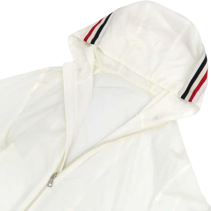 MONCLER 
ロゴ ワッペン フード トリコロール ダブルジップ 
GRIMPEURS ナイロンジャケット