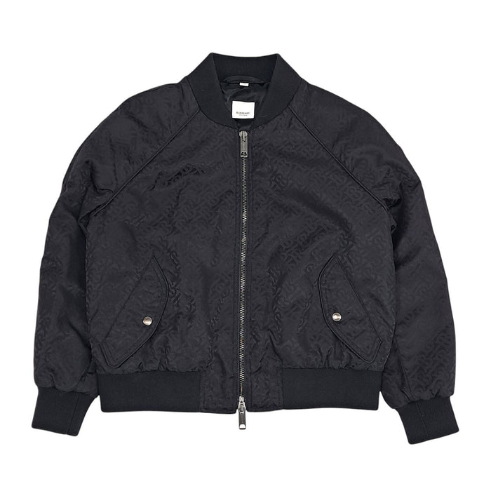 BURBERRY 
ジップアップ 総柄 
TB ロゴ ナイロン ブルゾン