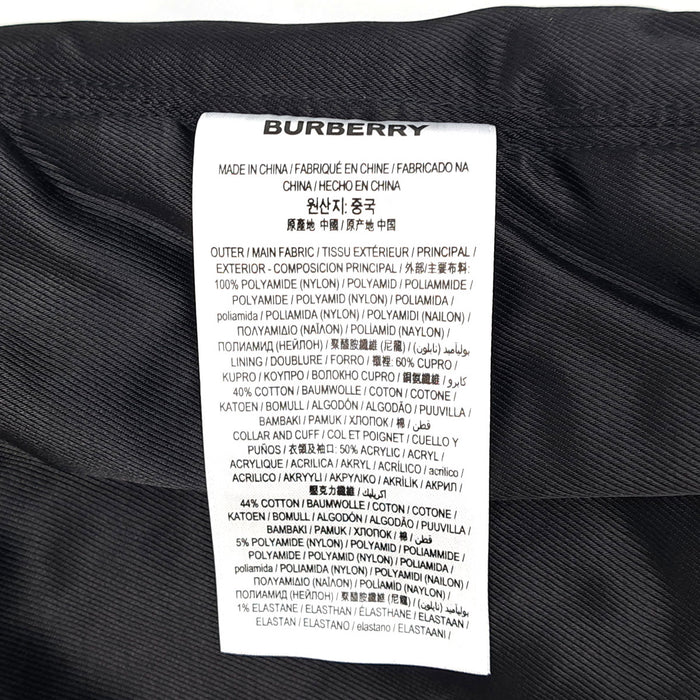BURBERRY 
ジップアップ 総柄 
TB ロゴ ナイロン ブルゾン