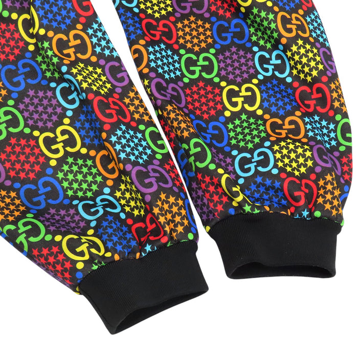GUCCI 
ロゴ 総柄 ジップアップ フーディ メッシュ スター 
GG サイケデリック スウェット セットアップ