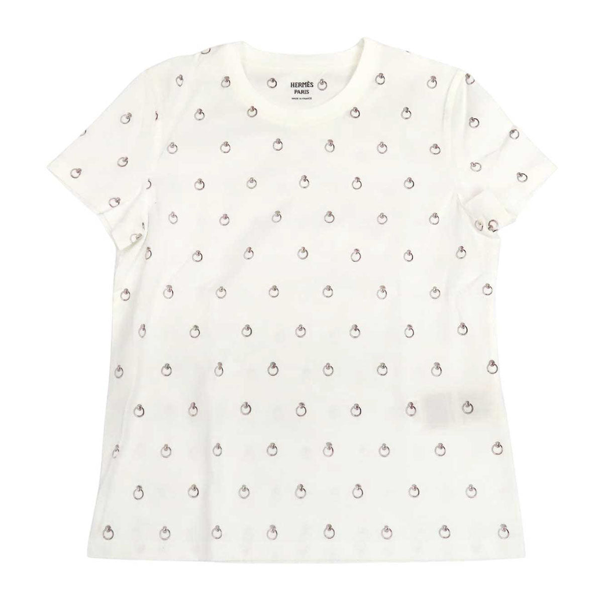 専用　HERMES Tシャツ アノー・フィネス プリント HERMES Anno Finesse コットン クルーネック アノーフィネス 半袖 T