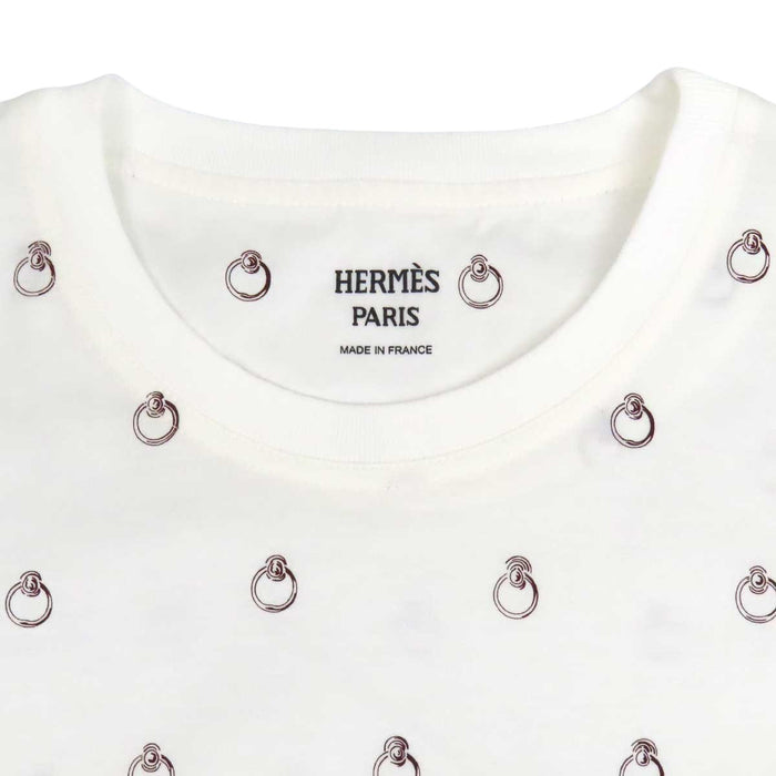HERMES 
Anno Finesse コットン クルーネック 
アノーフィネス 半袖 Tシャツ