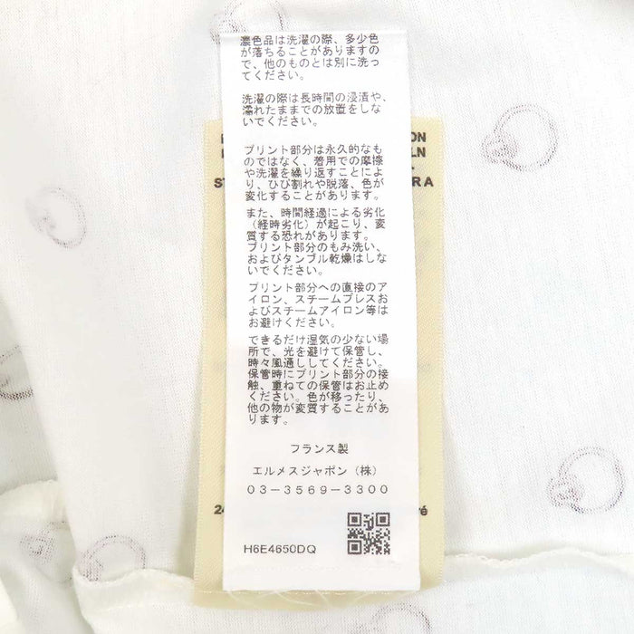 HERMES 
Anno Finesse コットン クルーネック 
アノーフィネス 半袖 Tシャツ