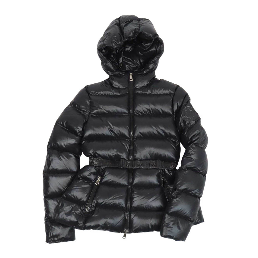 MONCLER デカロゴ ベルト付き ナイロン RHIN リン ダウンジャケット
