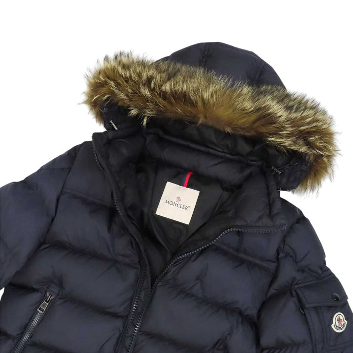 MONCLER 
ファー ワッペン ナイロン 
MARQUE マルケ ダウンジャケット