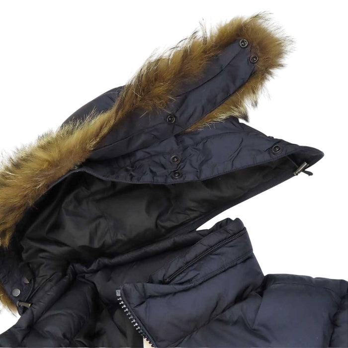 MONCLER 
ファー ワッペン ナイロン 
MARQUE マルケ ダウンジャケット