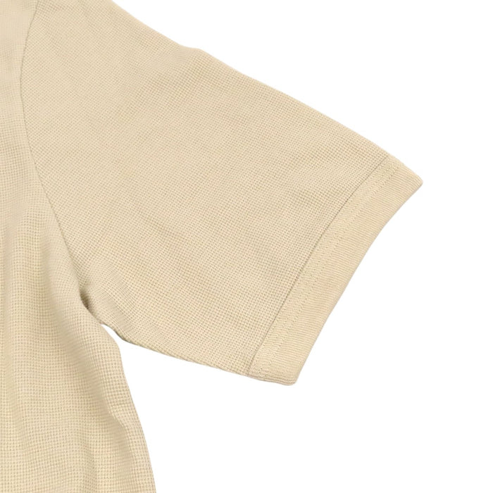 PRADA Crew-neck Cotton Silver-color Triangle Logo Short-sleeve T-shirt