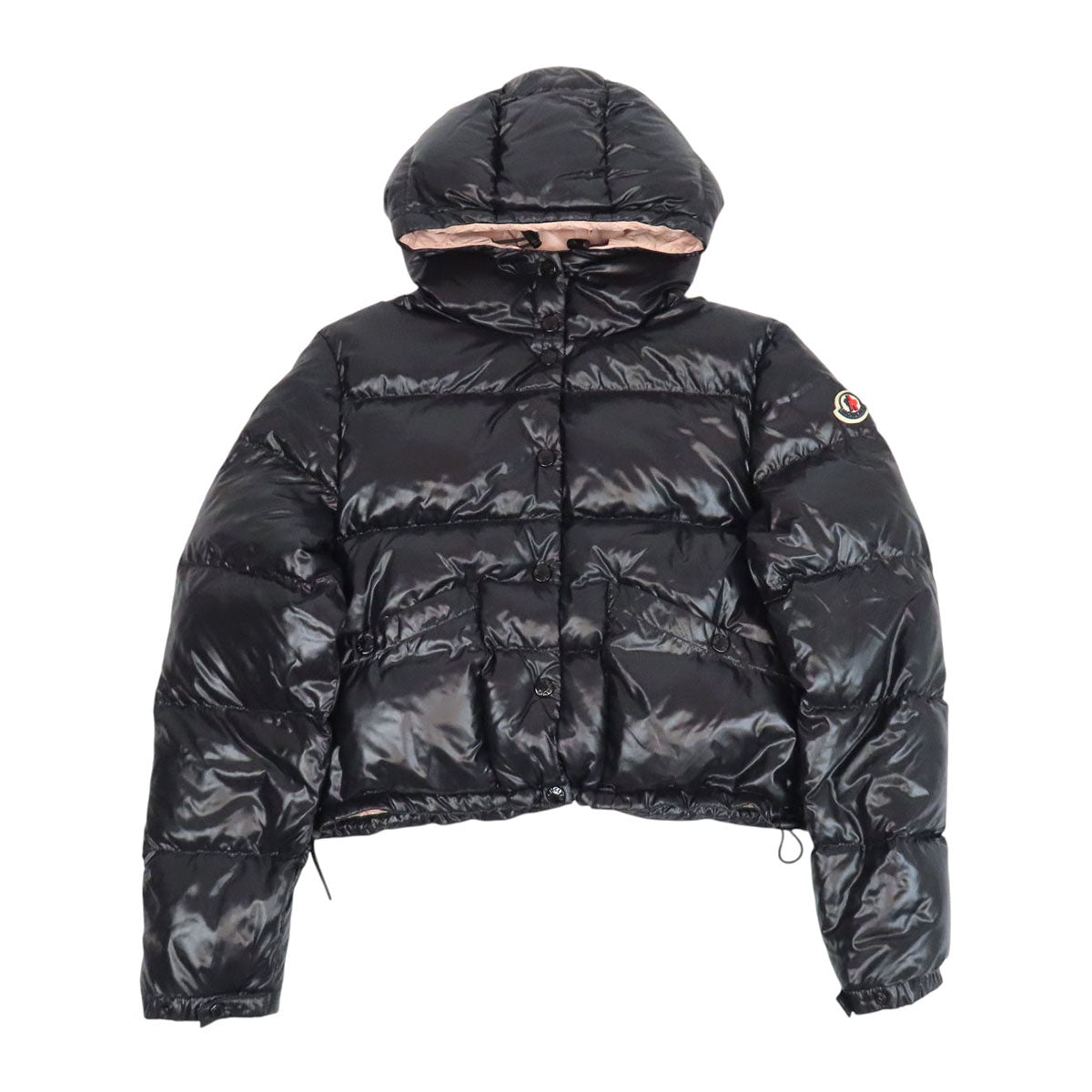 MONCLER ワッペン ナイロン フード ショート BARDANETTE ダウン