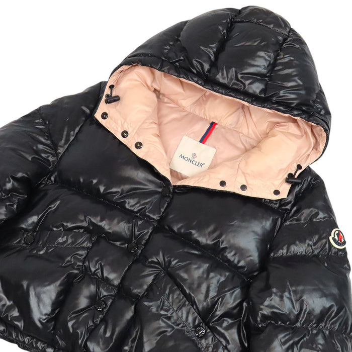 MONCLER 
ワッペン ナイロン フード ショート 
BARDANETTE ダウンジャケット