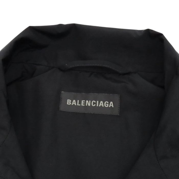 BALENCIAGA 
マスキングテープ ロゴ ダブルジップ ハイネック メッシュ コットン混 ナイロン混 
Masking Tape トラックスーツ ジャケット