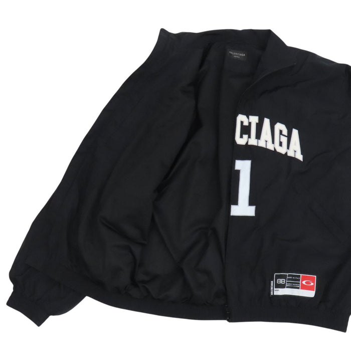 BALENCIAGA 
NBA メッシュ ダブルジップ ハイネック コットン混 ナイロン混 
バスケットボール シリーズ トラックジャケット