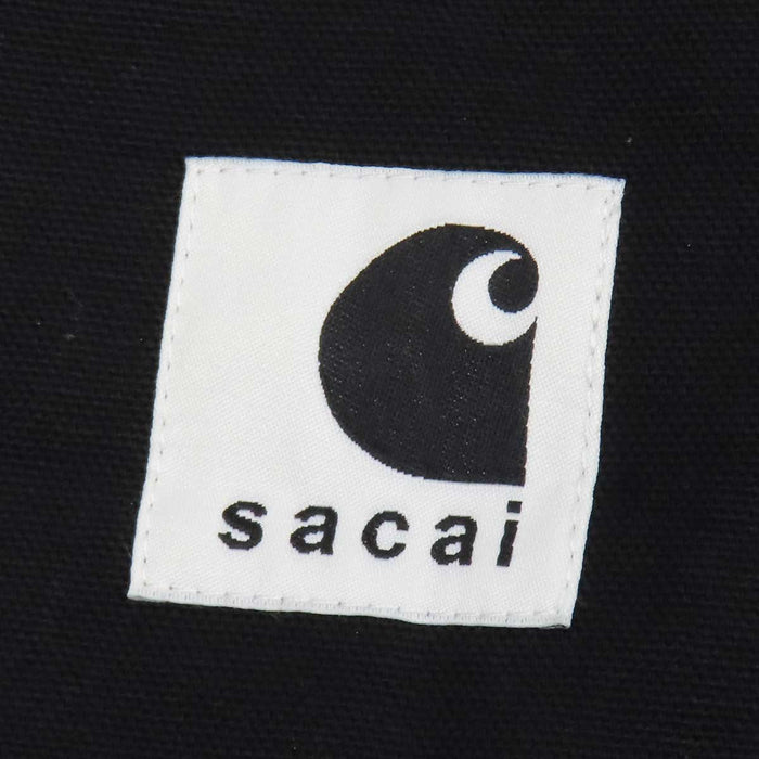 Sacai 
ロゴ カーハート ドッキング 2023年製 
Carhartt WIP コラボ Canvas MA-1 JK ジャケット