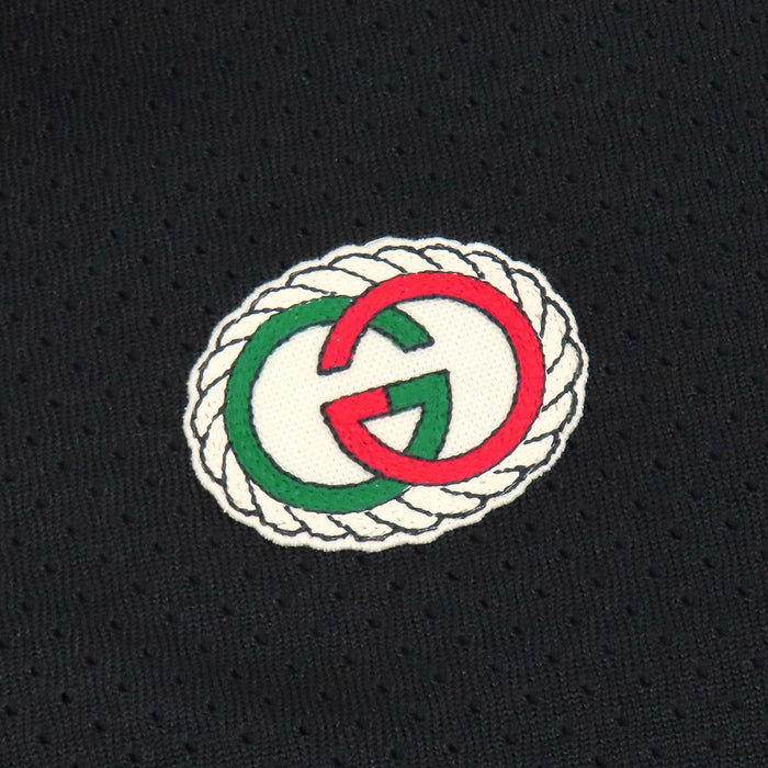 GUCCI 
ロゴ サイドライン ポリエステル 
GG ワッペン メッシュ トラックジャケット