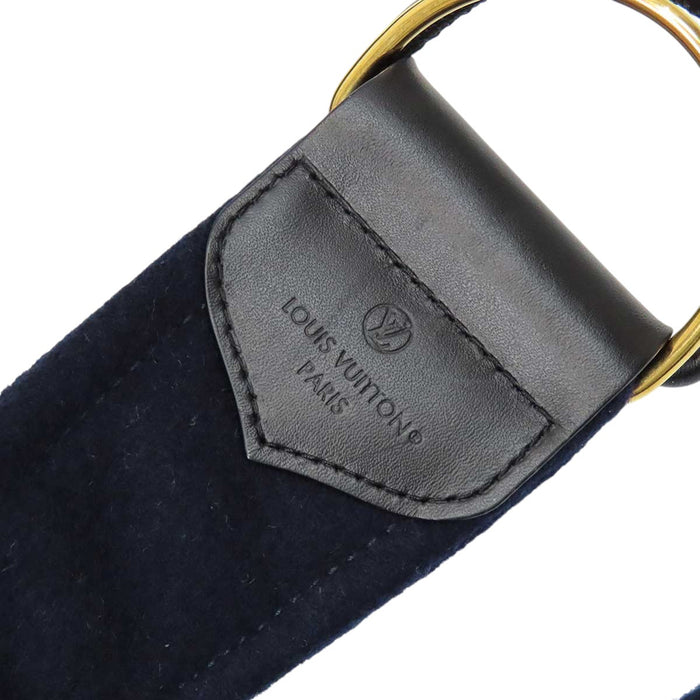 LOUIS VUITTON 
ウール ベルト付き 
モノグラム フーデッド ラップコート