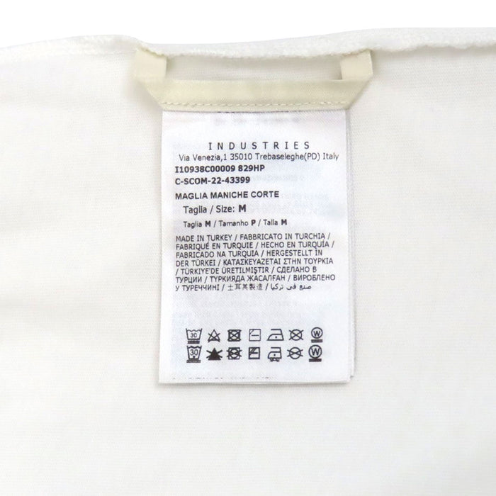 MONCLER 
ワッペン コットン 2023年製 クルーネック 
MAGLIA MANICHE CORTE ロゴ 刺繍 Tシャツ