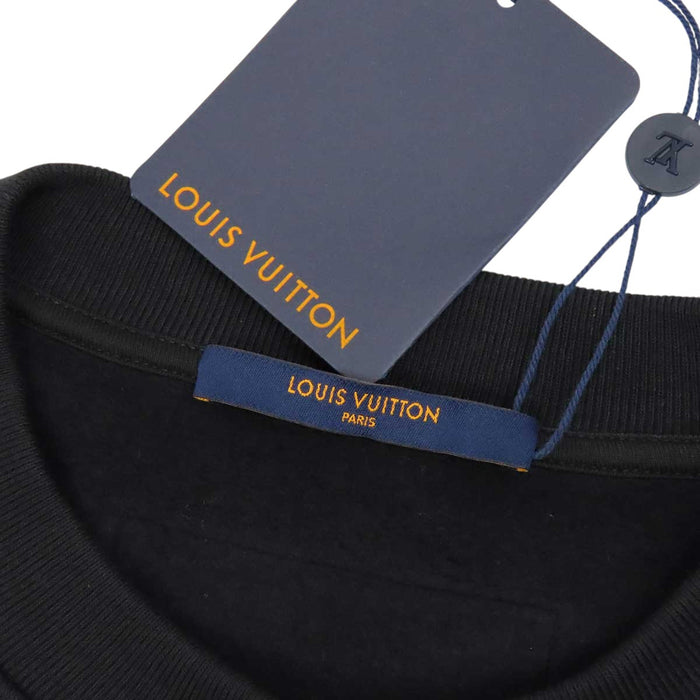 LOUIS VUITTON 
インサイドアウト スウェット 裏起毛 コットン 
LV ミュージックライン エンブロイダリー トレーナー