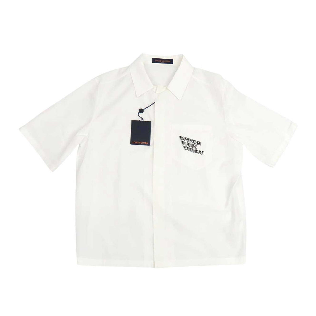LOUIS VUITTON ロゴ ジップアップ コットン混 MAISON LOUIS VUITTON