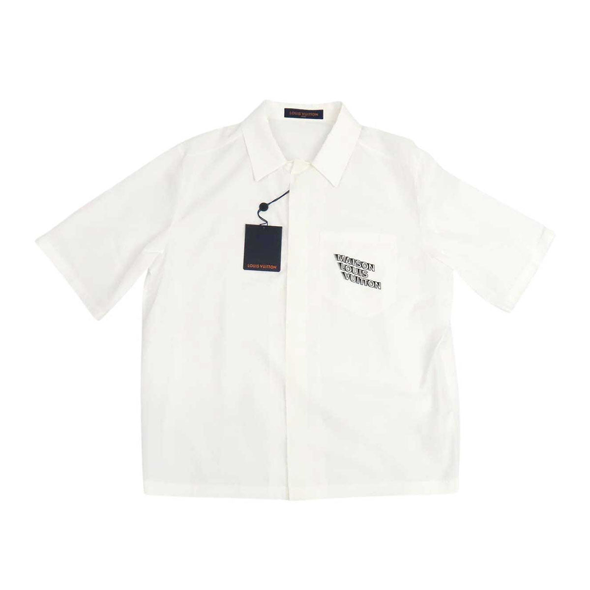 LOUIS VUITTON ロゴ ジップアップ コットン混 MAISON LOUIS VUITTON
