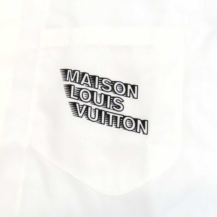 LOUIS VUITTON 
ロゴ ジップアップ コットン混 
MAISON LOUIS VUITTON ロゴ 半袖 シャツ