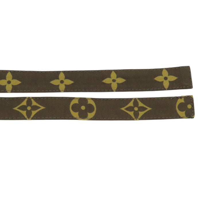 LOUIS VUITTON 
26年製 1AK14O ノースリーブ コットン 
モノグラム ドローストリング ドレス