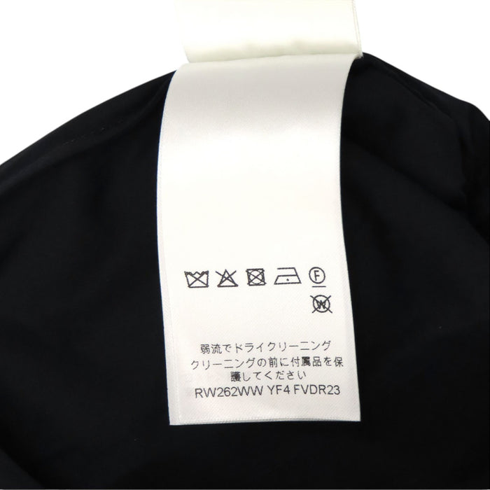 LOUIS VUITTON 
26年製 1AK14O ノースリーブ コットン 
モノグラム ドローストリング ドレス