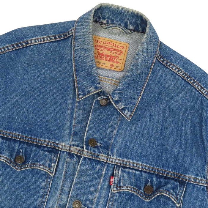 Levi's 
ロゴ 00年代 ユーロモデル コットン 
デニムジャケット
