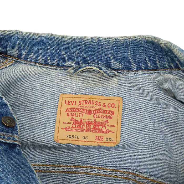 Levi's 
ロゴ 00年代 ユーロモデル コットン 
デニムジャケット