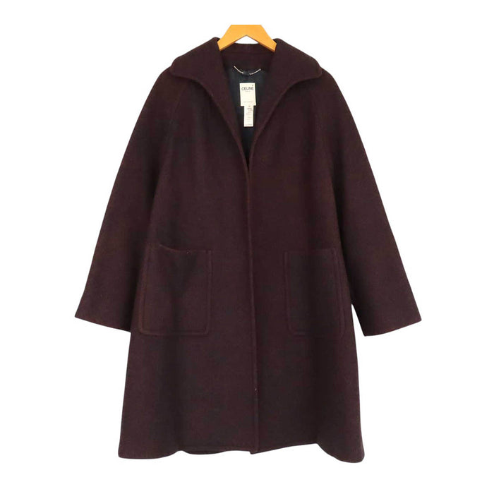 CELINE 
カシミヤ混 
ウール コート