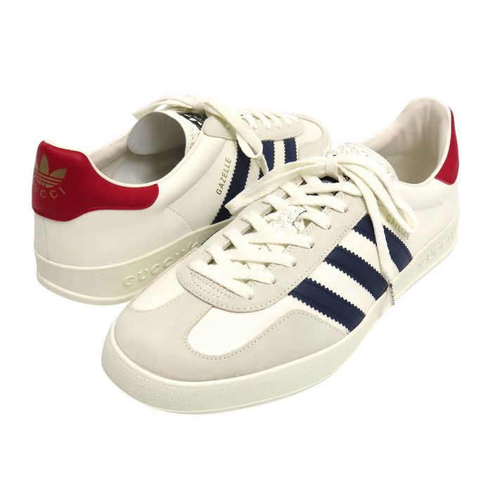 GUCCI 
アディダス ガゼル ロゴ レザー レースアップ 
adidas コラボ GAZELLE ローカット スニーカー